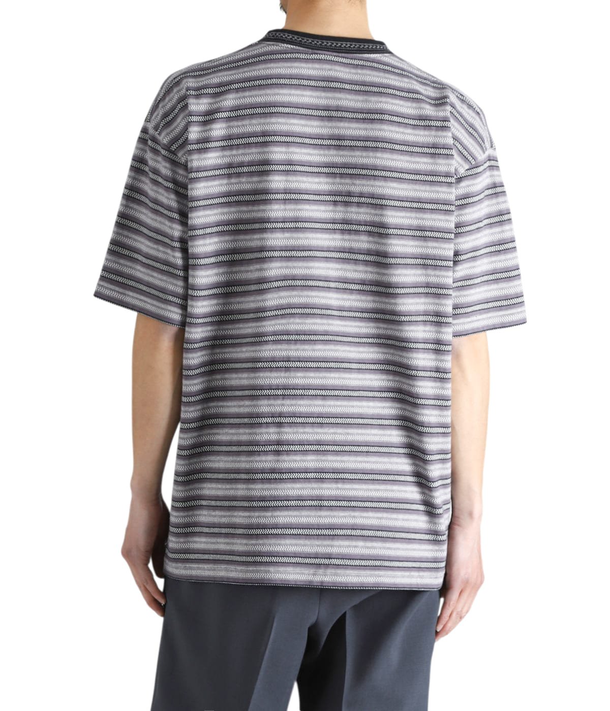 Jacquard Striped S/S Tee | SEDAN ALL-PURPOSE(セダン オールパーパス