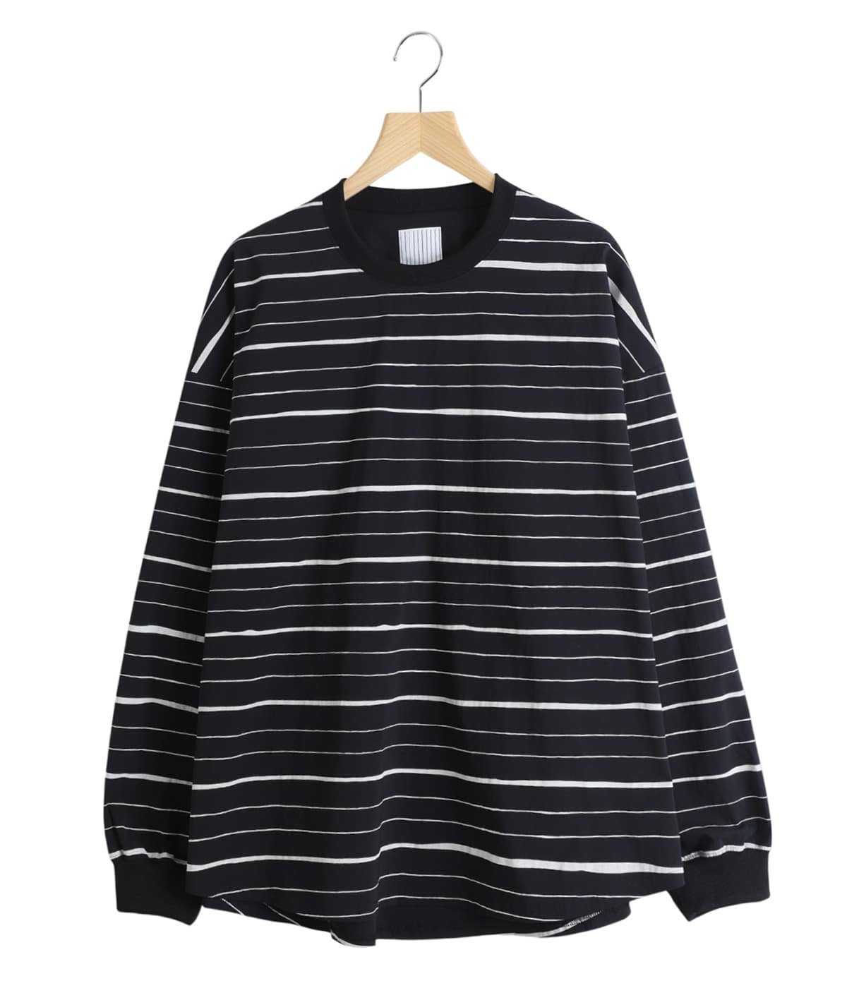 SUPER BIG MIX STRIPE LS NYLON TEE | S.F.C(エスエフシー