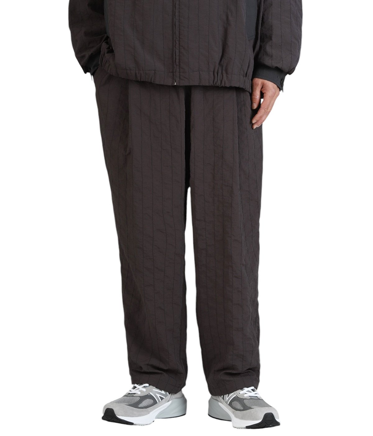 NEW WIDE TWO TUCK PANTS (STITCHED NYLON) | S.F.C(エスエフシー NEW WIDE TWO TUCK PANTS (STITCHED NYLON) | S.F.C(エスエフシー