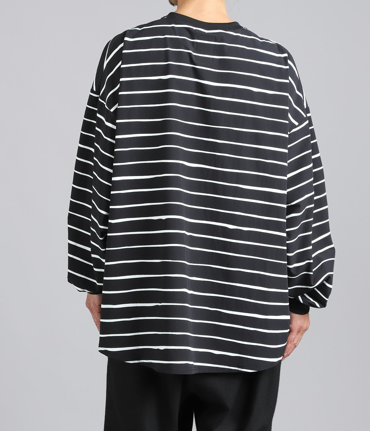 SUPER BIG LS TEE (NYLON STRIPE) | S.F.C(エスエフシー / ストライプ
