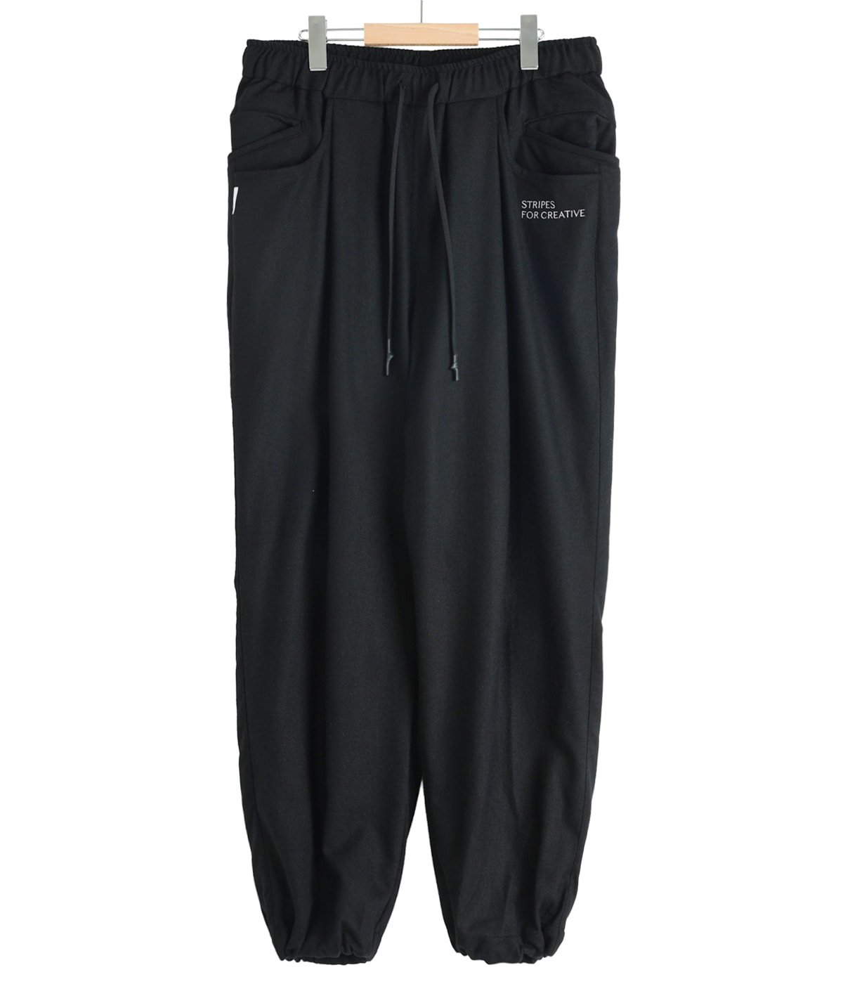 WIDE TAPERED EASY PANTS (CASHMERE WOOL） | S.F.C(エスエフシー