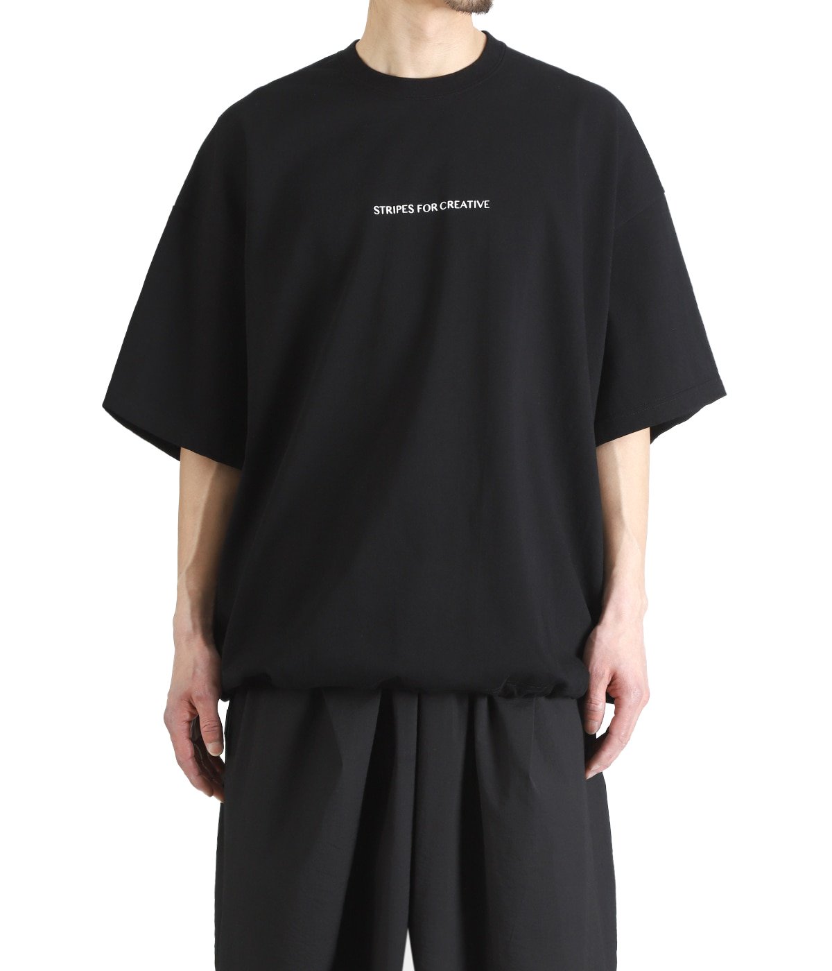 SUPER BIG SS TEEw/ DRAWSTRINGS | S.F.C(エスエフシー / ストライプ