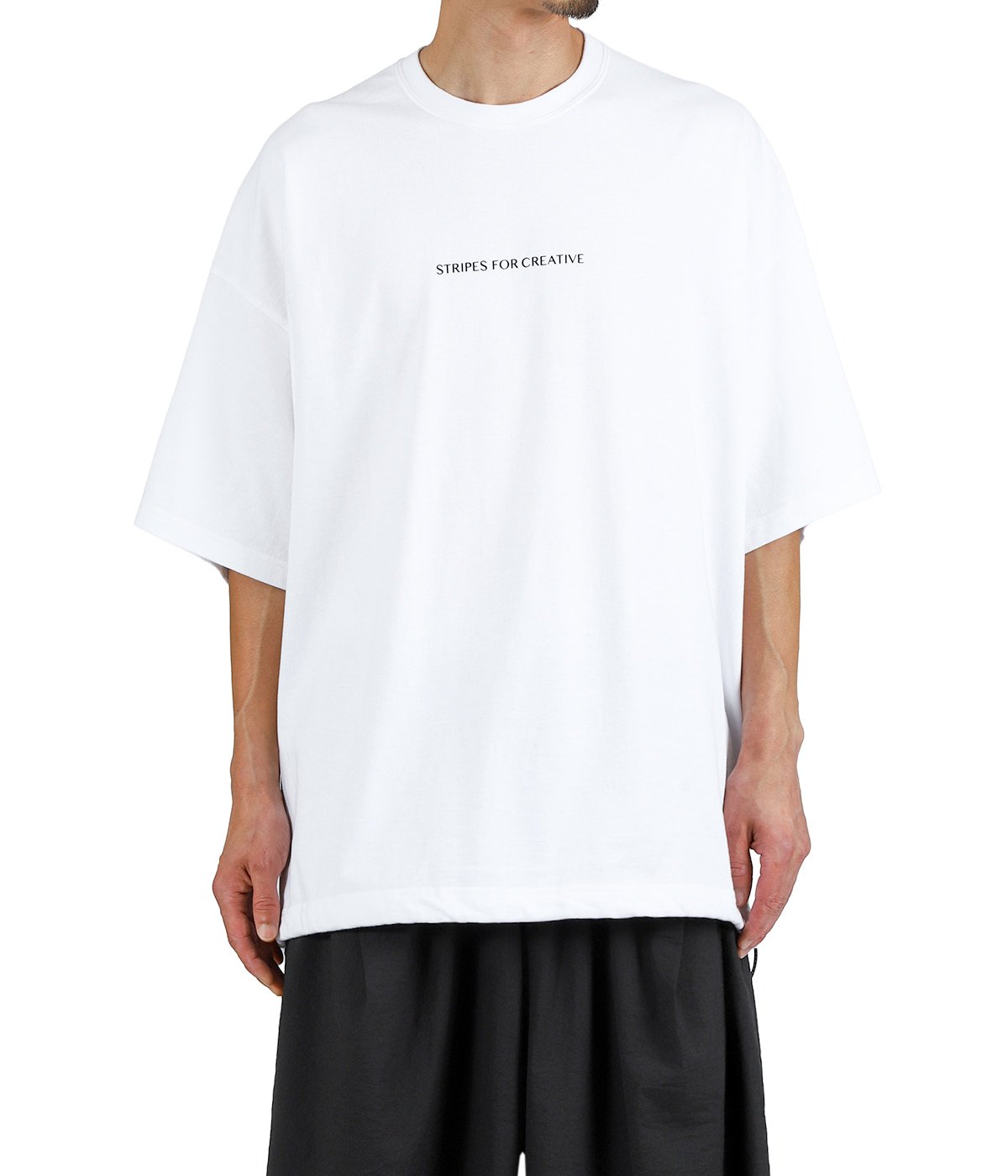 SUPER BIG SS TEEw/ DRAWSTRINGS | S.F.C(エスエフシー / ストライプ