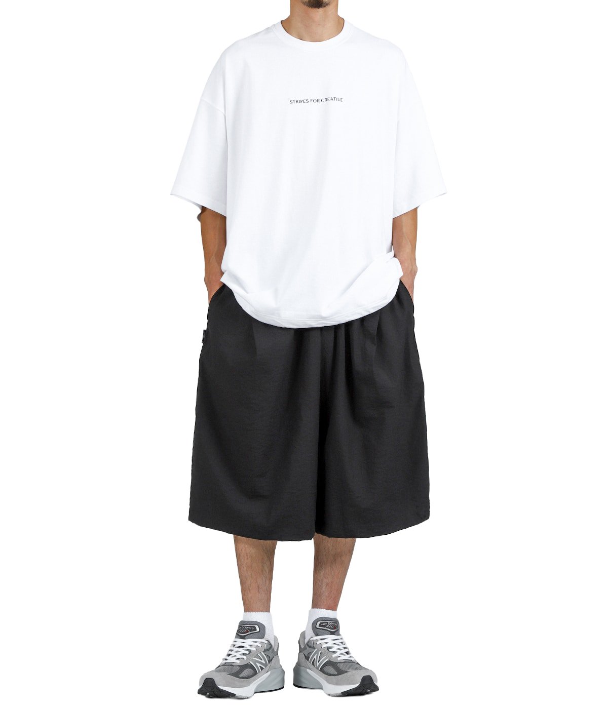 NYLON BAGGY LONG SHORTS | S.F.C(エスエフシー / ストライプフォー