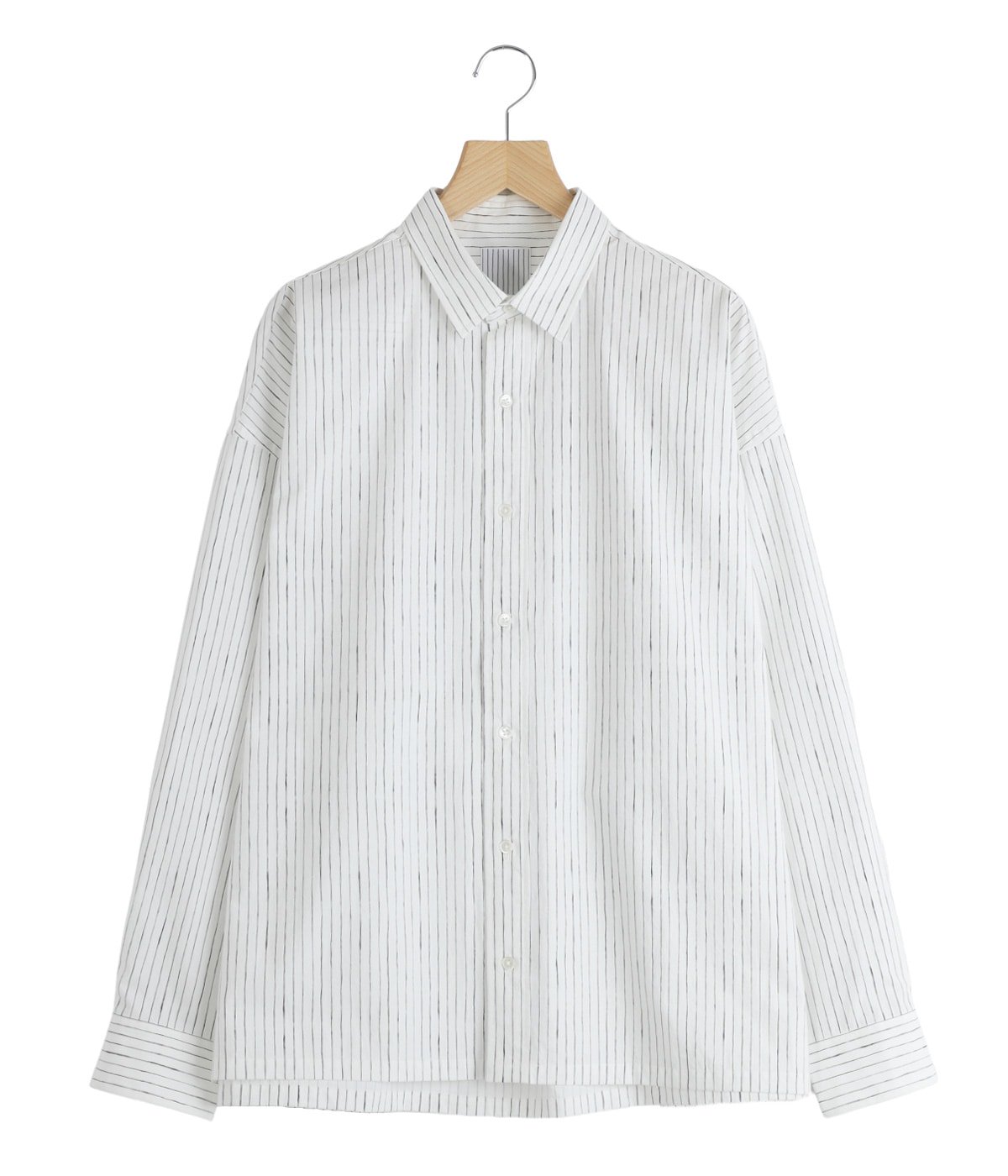 COTTON STRIPE SLIT SHIRT | S.F.C(エスエフシー / ストライプフォー
