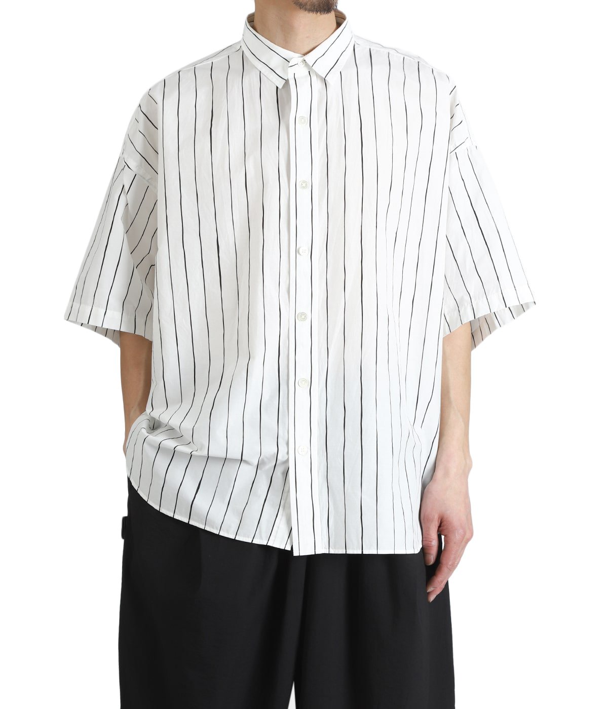 SISTER &amp; CAFFEINE (F) 総柄 細リブ シャツ ホワイト 半袖 楽天市場】【SALE！30%OFF】シンゾーン THE SHINZONE ハーフスリーブ