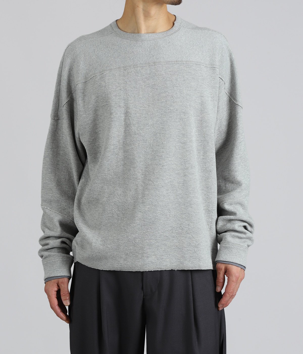 ROLLABLE CREW NECK | san san gear(サンサンギア) / トップス