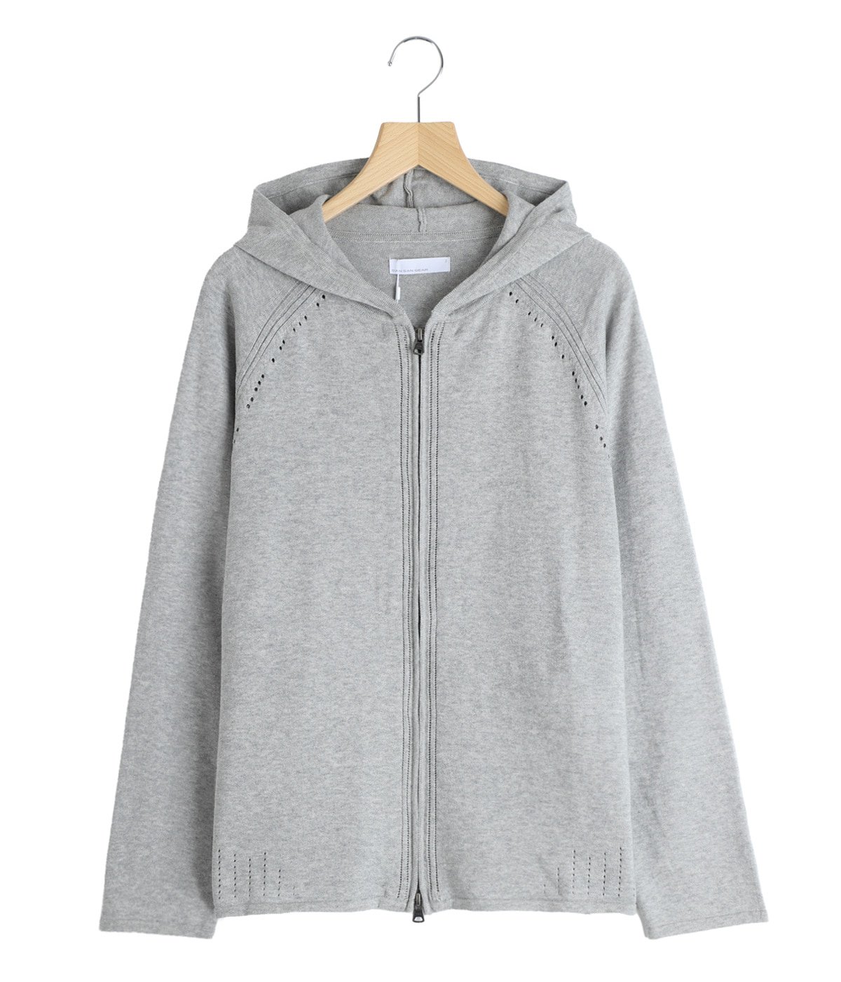 KNIT HOODIE ZIP-UP | san san gear(サンサンギア) / トップス