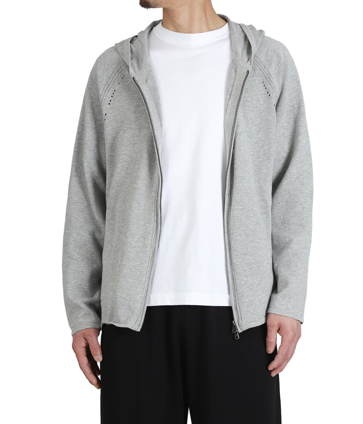 KNIT HOODIE ZIP-UP | san san gear(サンサンギア) / トップス