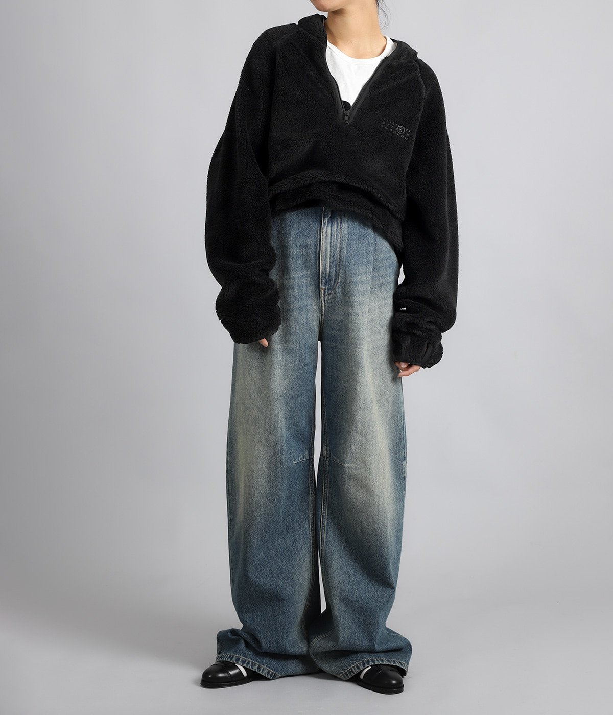 model（162cm） 着用サイズ：S