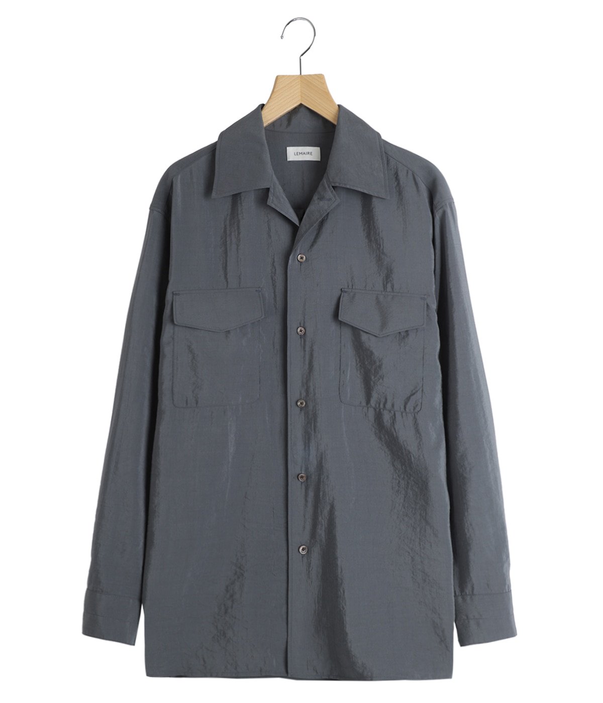 LEMAIRE トロンプルイユポロシャツS グレー Pyjama Shirt – La Garçonne