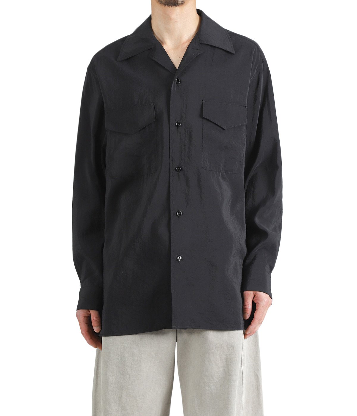 CONVERTIBLE COLLAR SHIRT | LEMAIRE(ルメール) / トップス 長袖シャツ