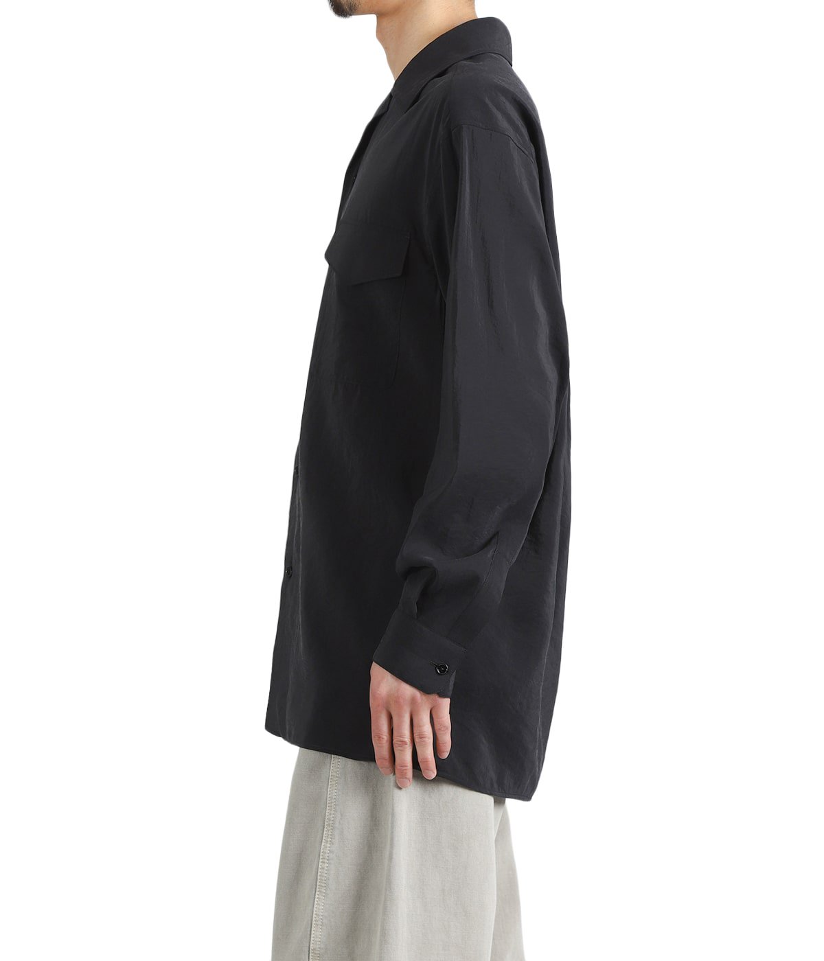 CONVERTIBLE COLLAR SHIRT | LEMAIRE(ルメール) / トップス 長袖シャツ CONVERTIBLE COLLAR SHIRT | LEMAIRE(ルメール) / トップス 長袖シャツ