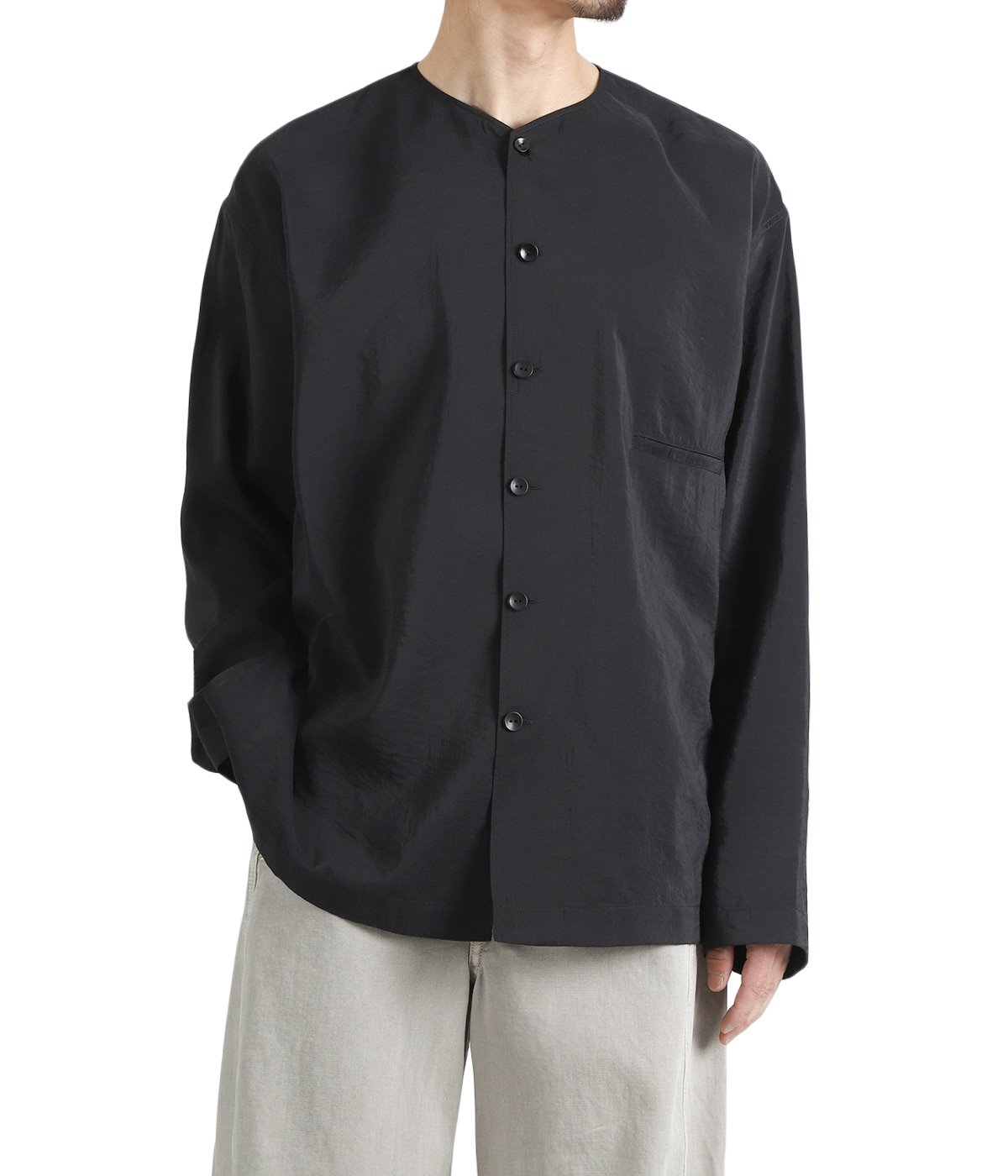 V-NECK SHIRT | LEMAIRE(ルメール) / トップス 長袖シャツ (メンズ)の