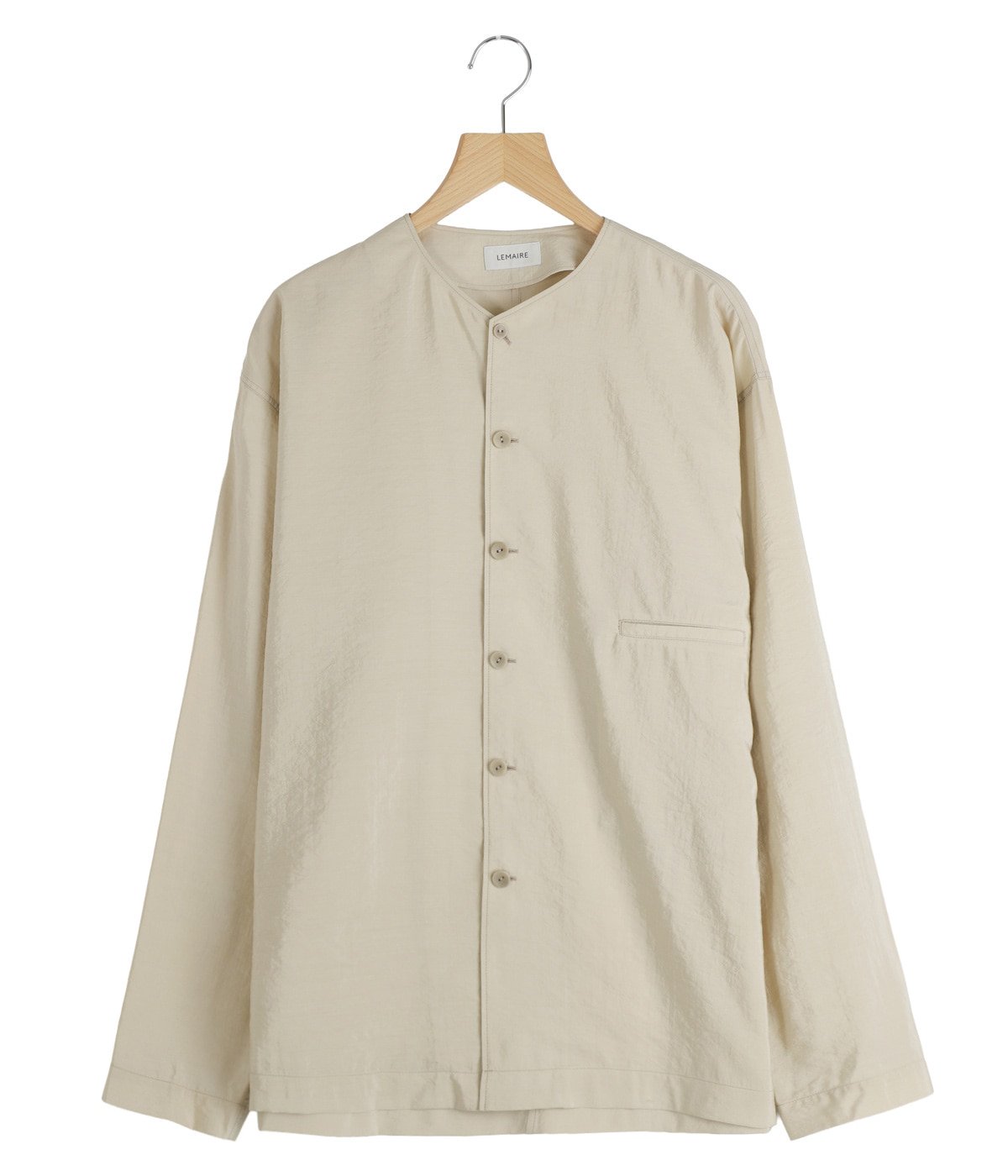 V-NECK SHIRT | LEMAIRE(ルメール) / トップス 長袖シャツ (メンズ)の