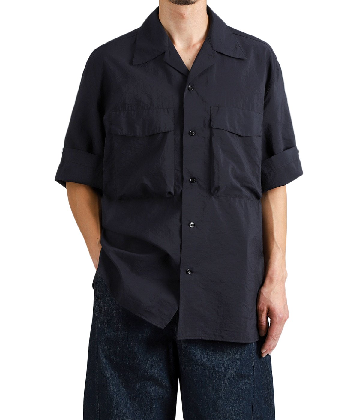 2022SS LEMAIRE ルメール 半袖シャツ SHORT SLEEVE UTILITY SHIRT | LEMAIRE(ルメール) / トップス 半袖