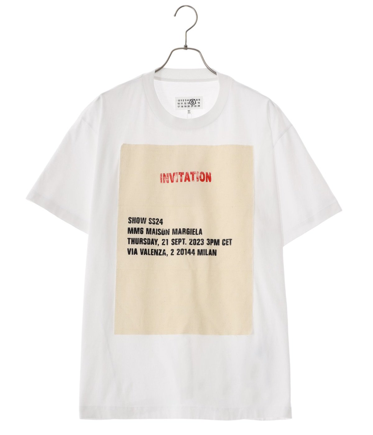 maison margiela mm6 tシャツファッション