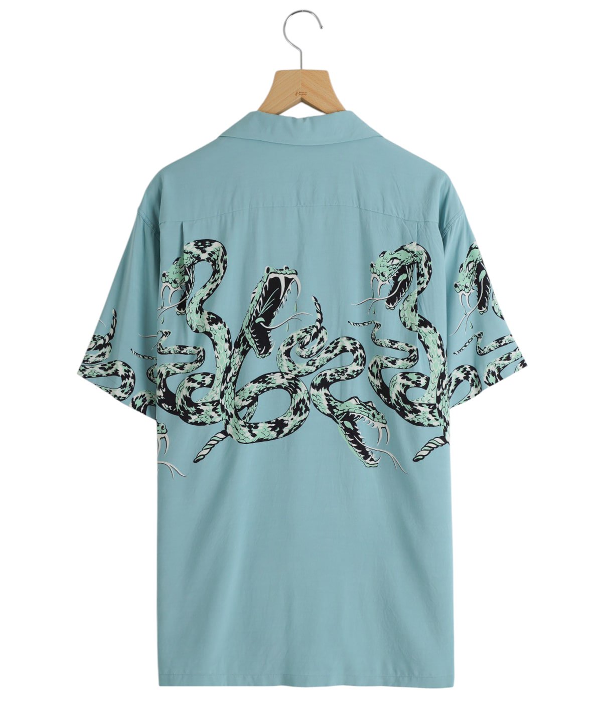 (売り切り最終価格)STAR OF HOLLYWOOD Rattle Snake RATTLE SNAKE” HIGH DENSITY RAYON S/S OPEN SHIRT | STAR OF
