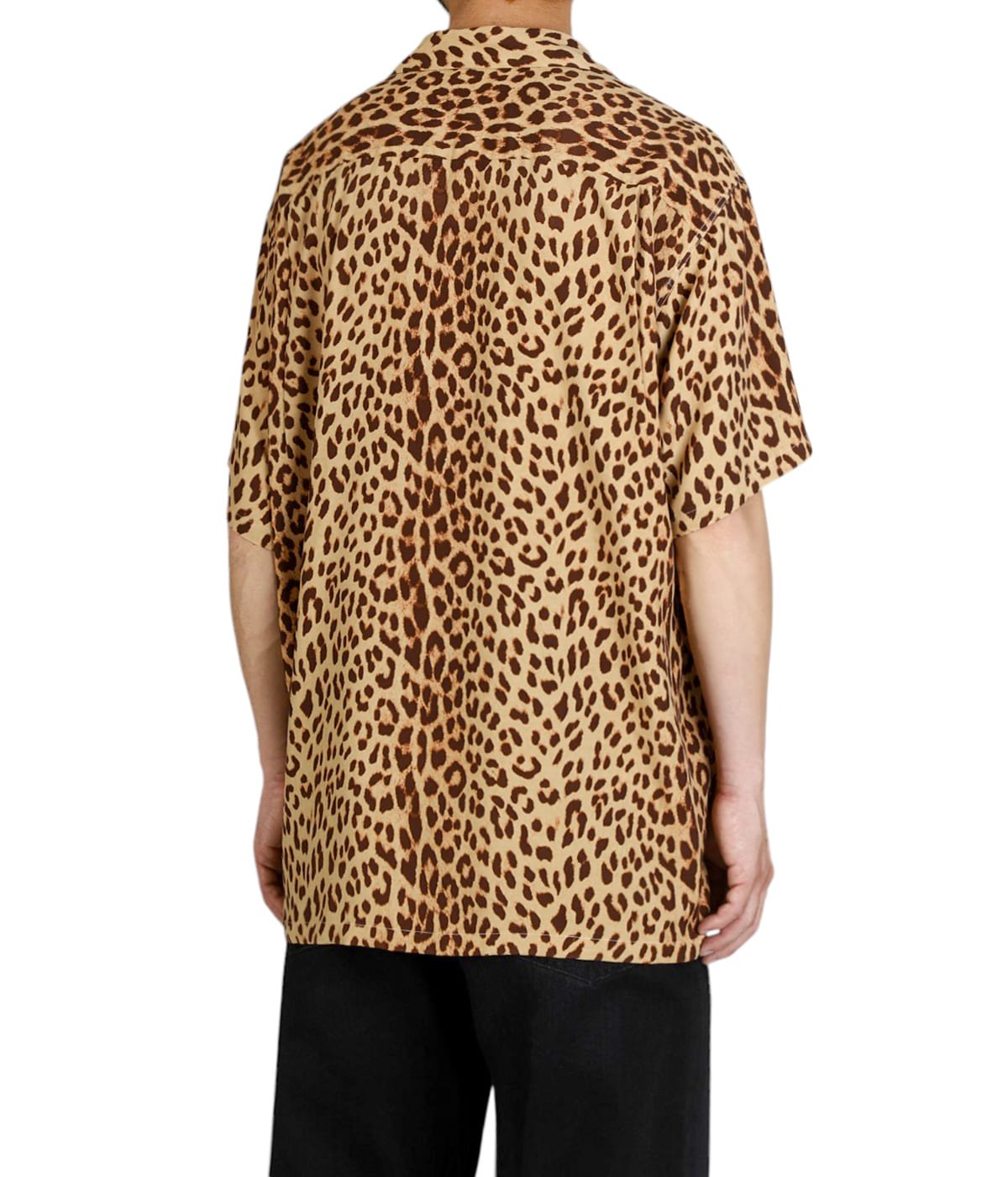 TOKYO 23 Leopard Open Collar Shirt BEIGE （トウキョウ 23