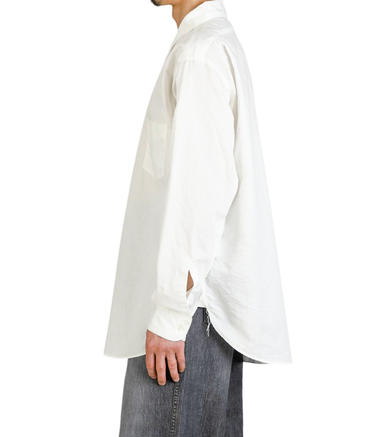 Regular Collar Long Sleeve Shirt | CIOTA(シオタ) / トップス