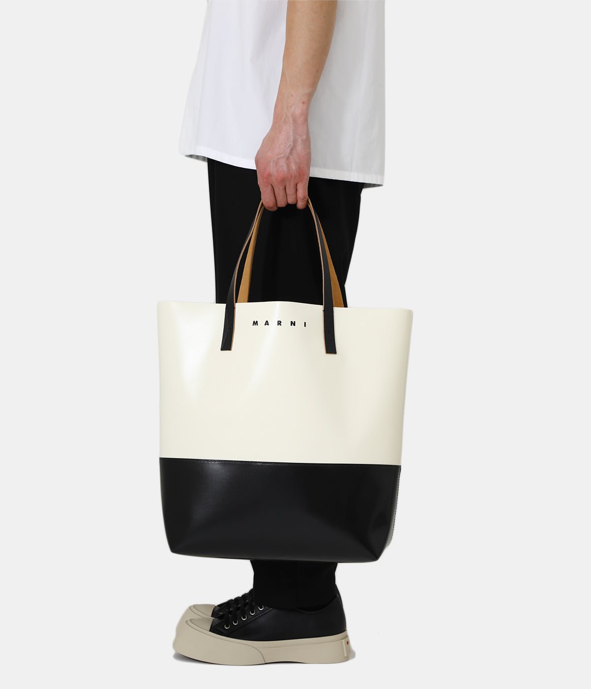 MARNI TRIBECA SHOPPING BAGマルニトライベッカ メイズ-