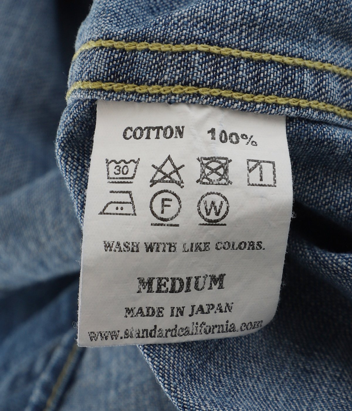 SD Denim Western Shirt VW | STANDARD CALIFORNIA(スタンダード