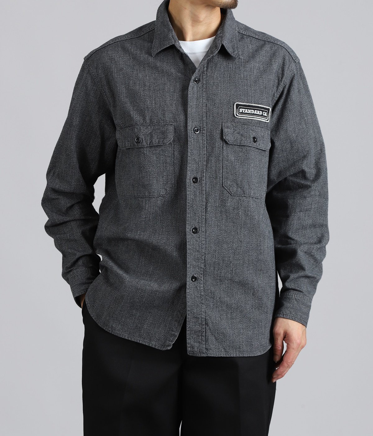 model（175cm / 60kg）B85 W75 H92 着用サイズ：M