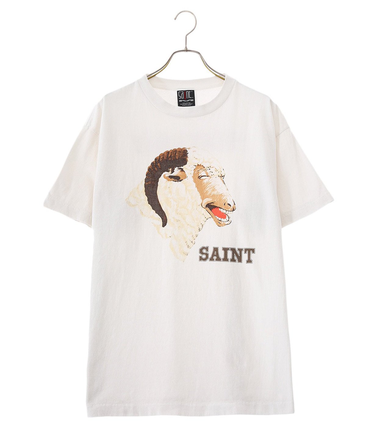 SAINT MICHAEL T-SHIRT SHEEP HEAVEN　Lサイズファッション