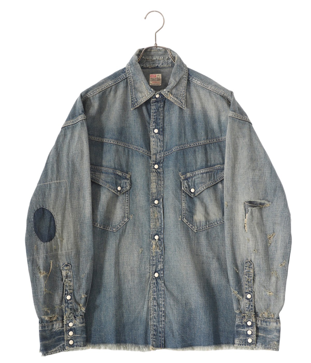 Saint Michael 23AW DENIM SHIRT M デニムシャツ