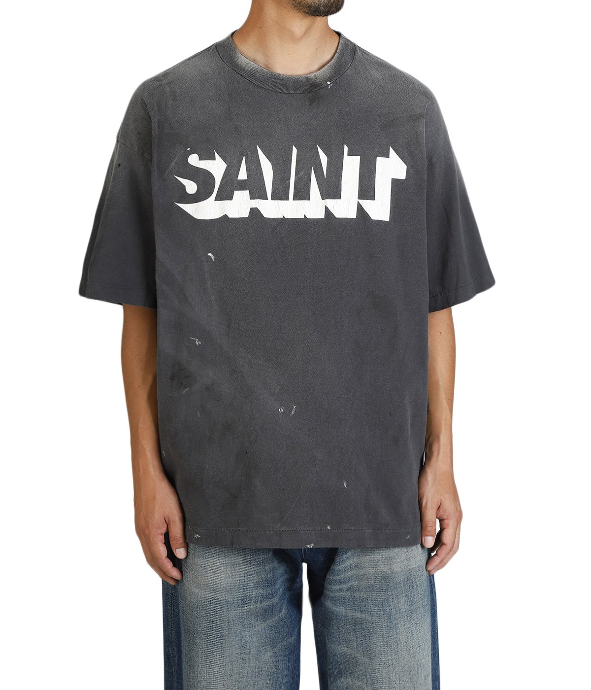 SAINT MXXXXXX 半袖Tシャツ XL SAINT Mxxxxxx/セントマイケル】DEVIL DADDY SM-HR8-0000-002