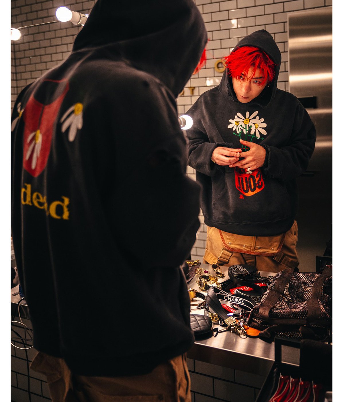 極美品 SAINT Mxxxxxx x DE LA SOUL パーカー フーディ SAINT MICHAEL | DE LA SOUL HOODIE
