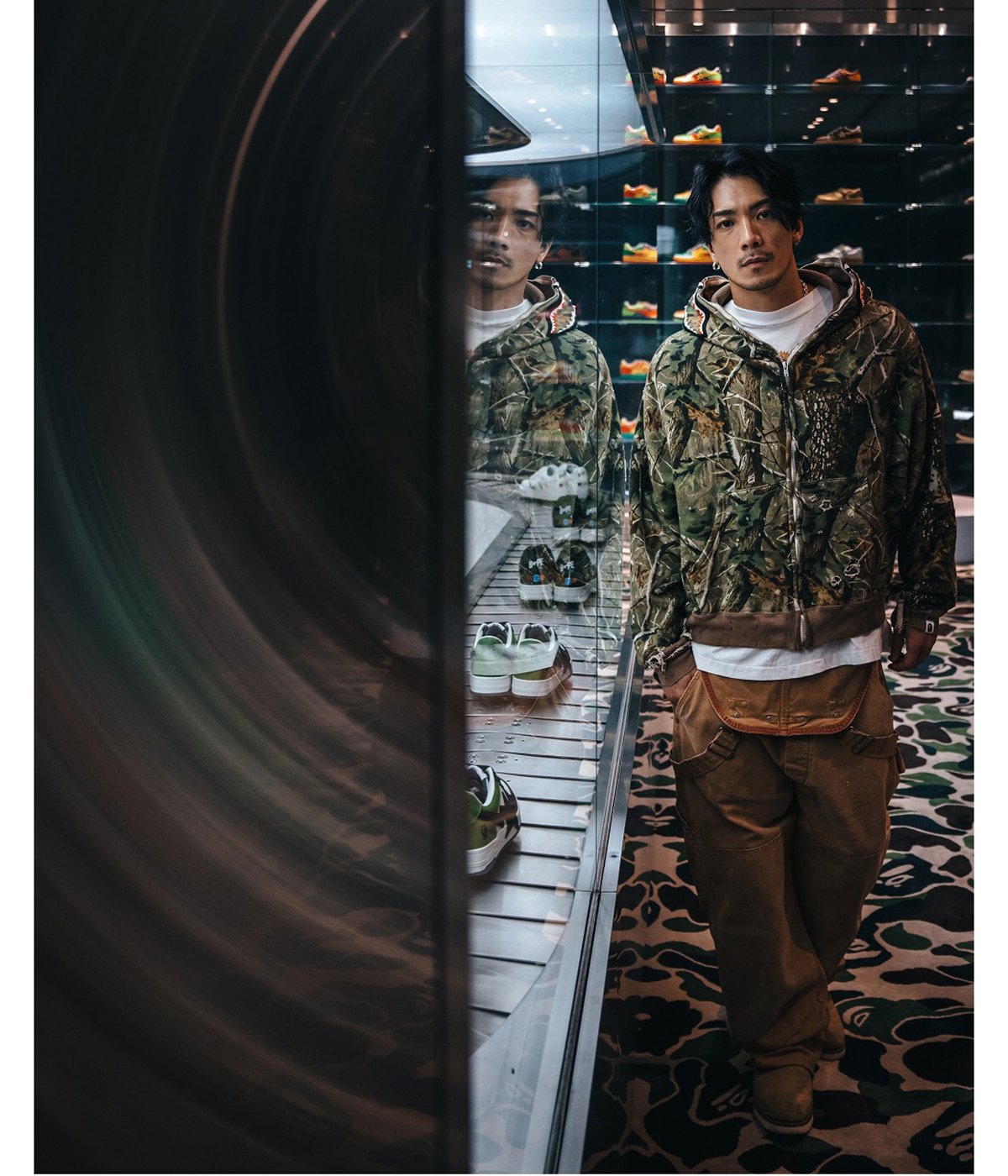 BAPE_ZIP HOODIE/SAHARK | SAINT Mxxxxxx(セント マイケル) / トップス