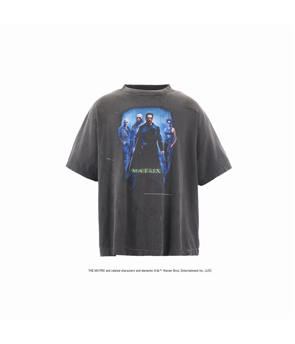 MTRX_SS TEE/THE MATRIX GREEN LOGO | SAINT Mxxxxxx(セント マイケル