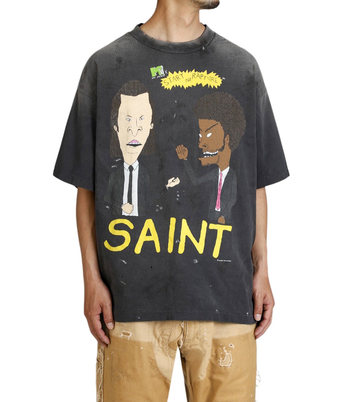Saint Michael☆関税込☆Rapture プリント 半袖Tシャツ Saint Michael - Rapture Short Shirt T-shirt | HBX - Globally