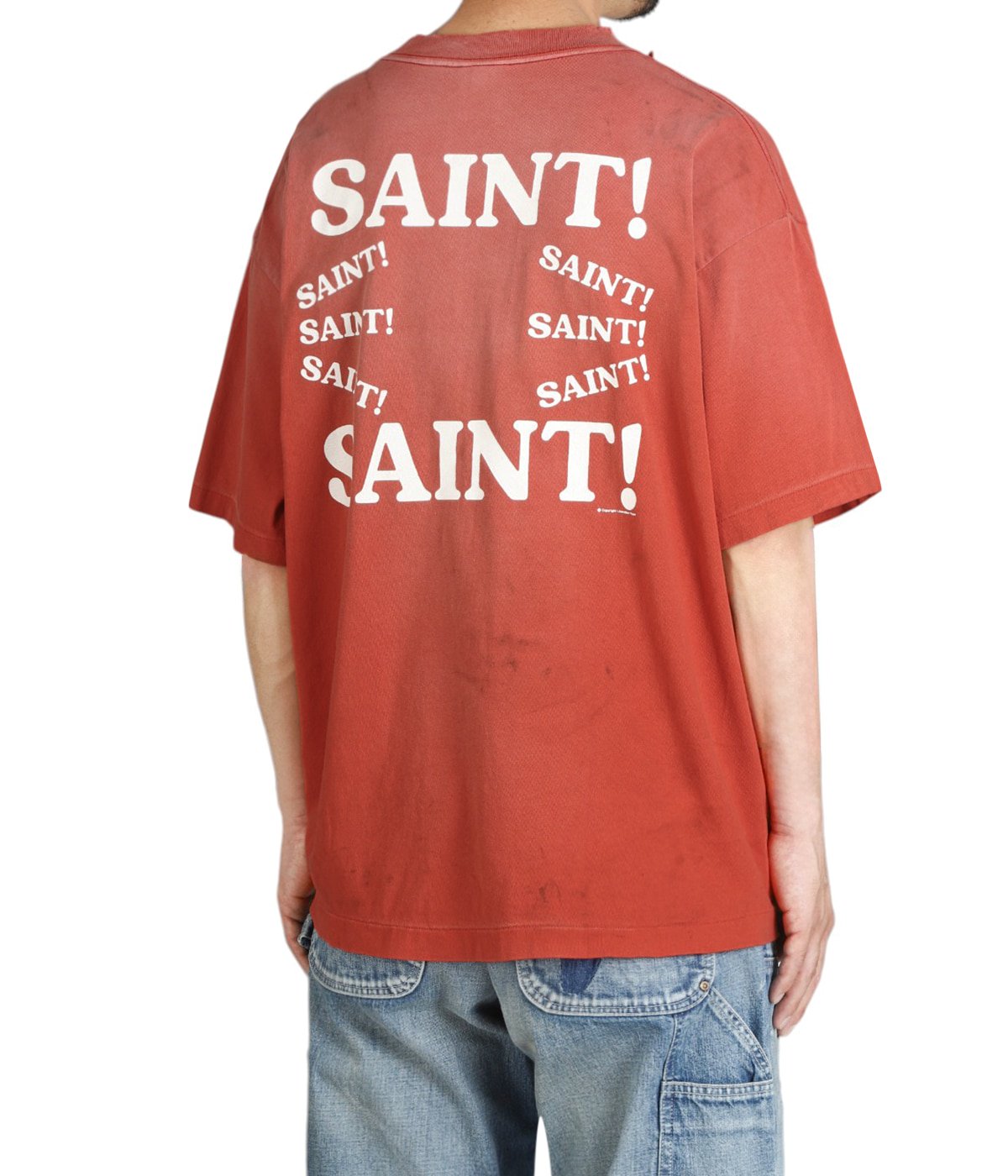 SAINT Mxxxxxx 【セント マイケル】 SS TEE/SAINT/WHITE (SM-HR8