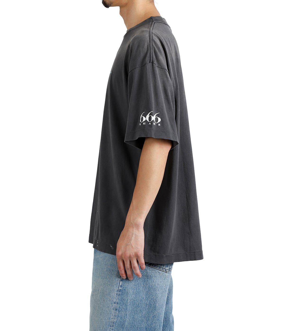 セントマイケル 半袖Tシャツ APPLE 24SS Mサイズ 着用感L相当 SAINT