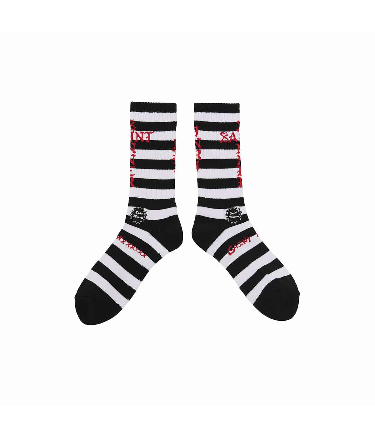 SOCKS BORDER | SAINT Mxxxxxx(セント マイケル) / ファッション雑貨