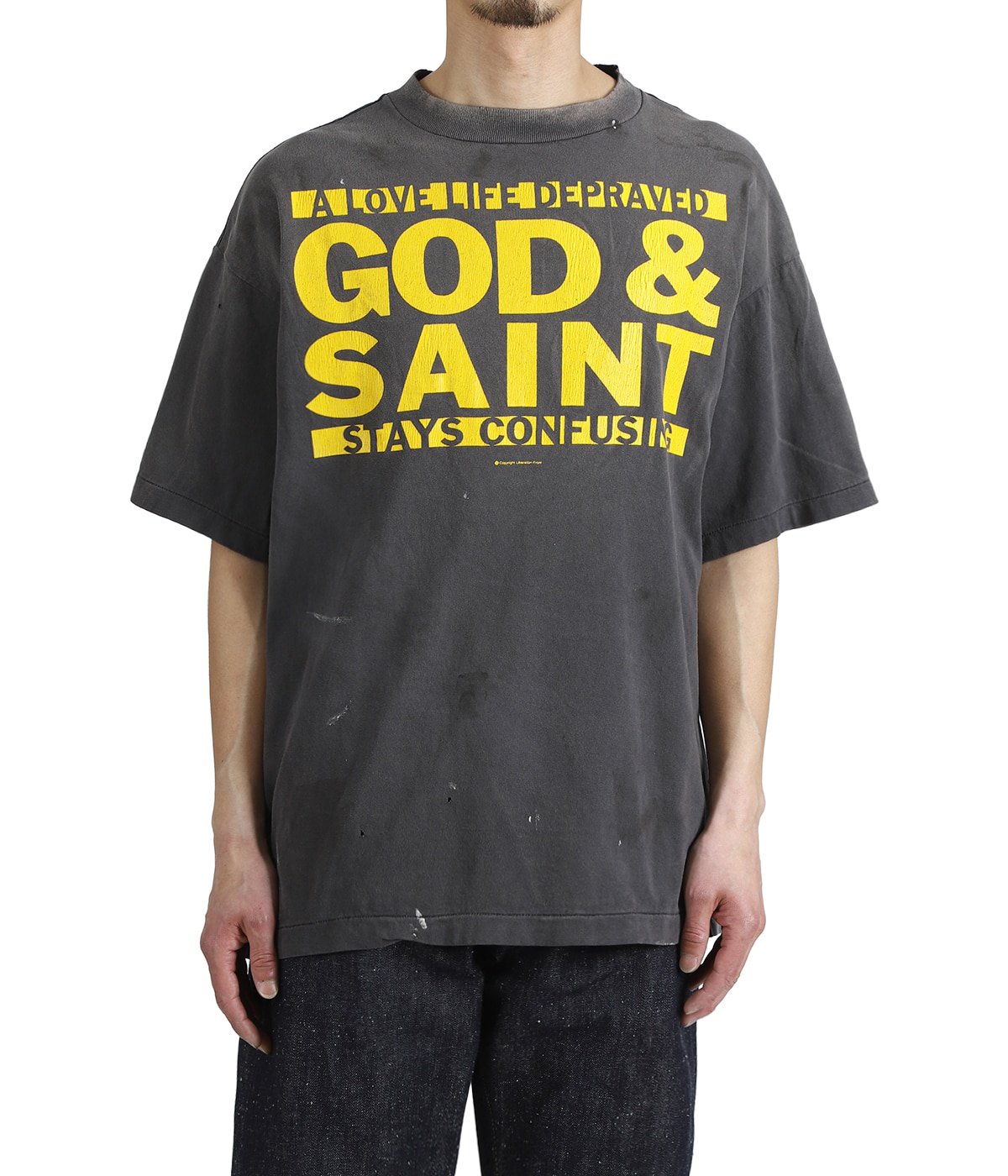 SS T-SHIRT/GOD SAINT | SAINT Mxxxxxx(セント マイケル) / トップス