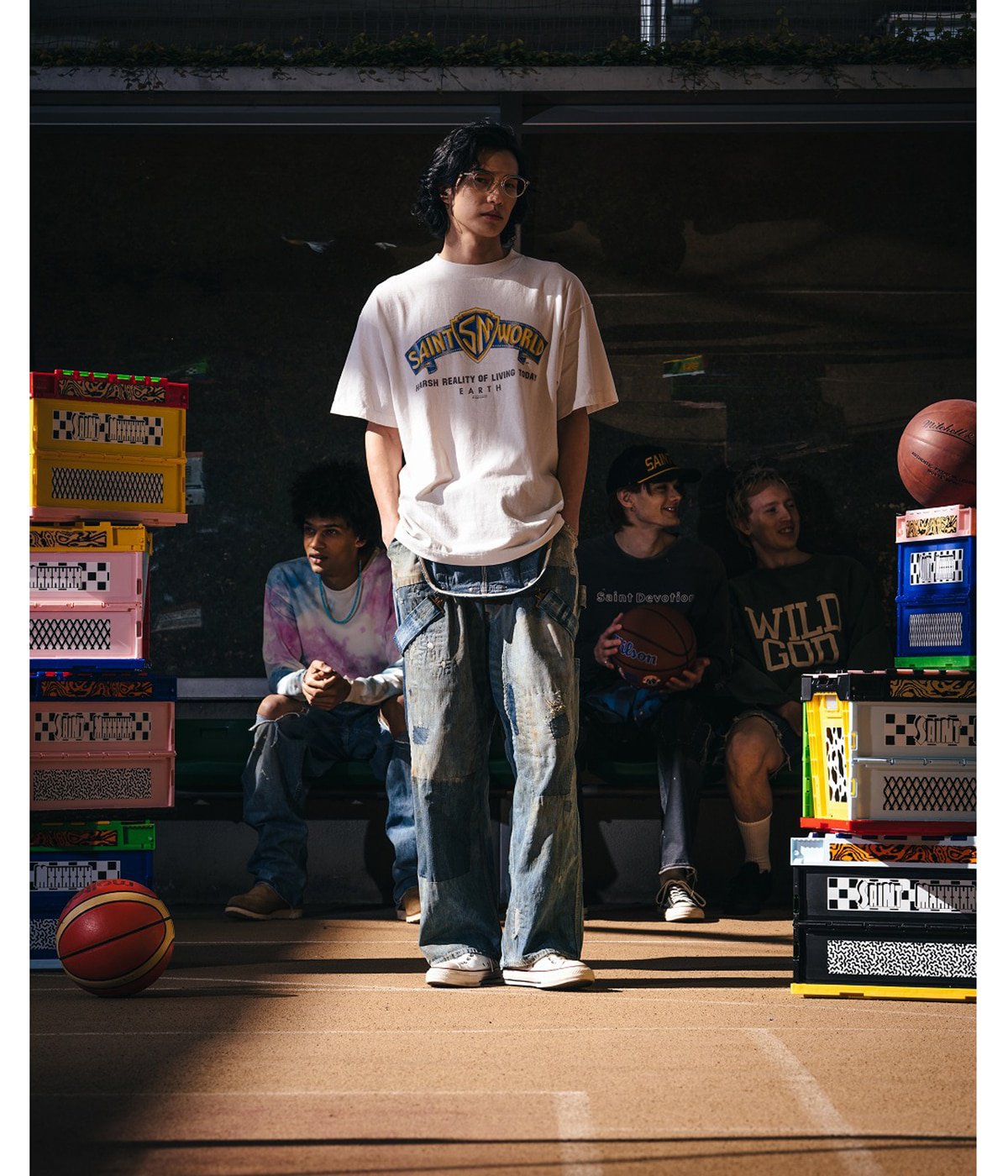 SS T-SHIRT/SAINT WORLD | SAINT Mxxxxxx(セント マイケル) / トップス