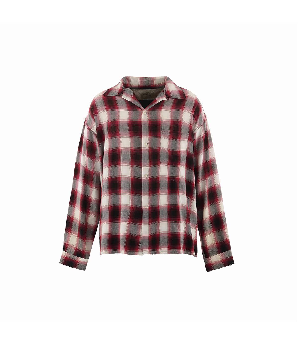 セントマイケル　SAINT 26ss レーヨンチェック柄長袖シャツ M RAYON SHIRT/CHECK | SAINT Mxxxxxx(セント マイケル) / トップス 長袖