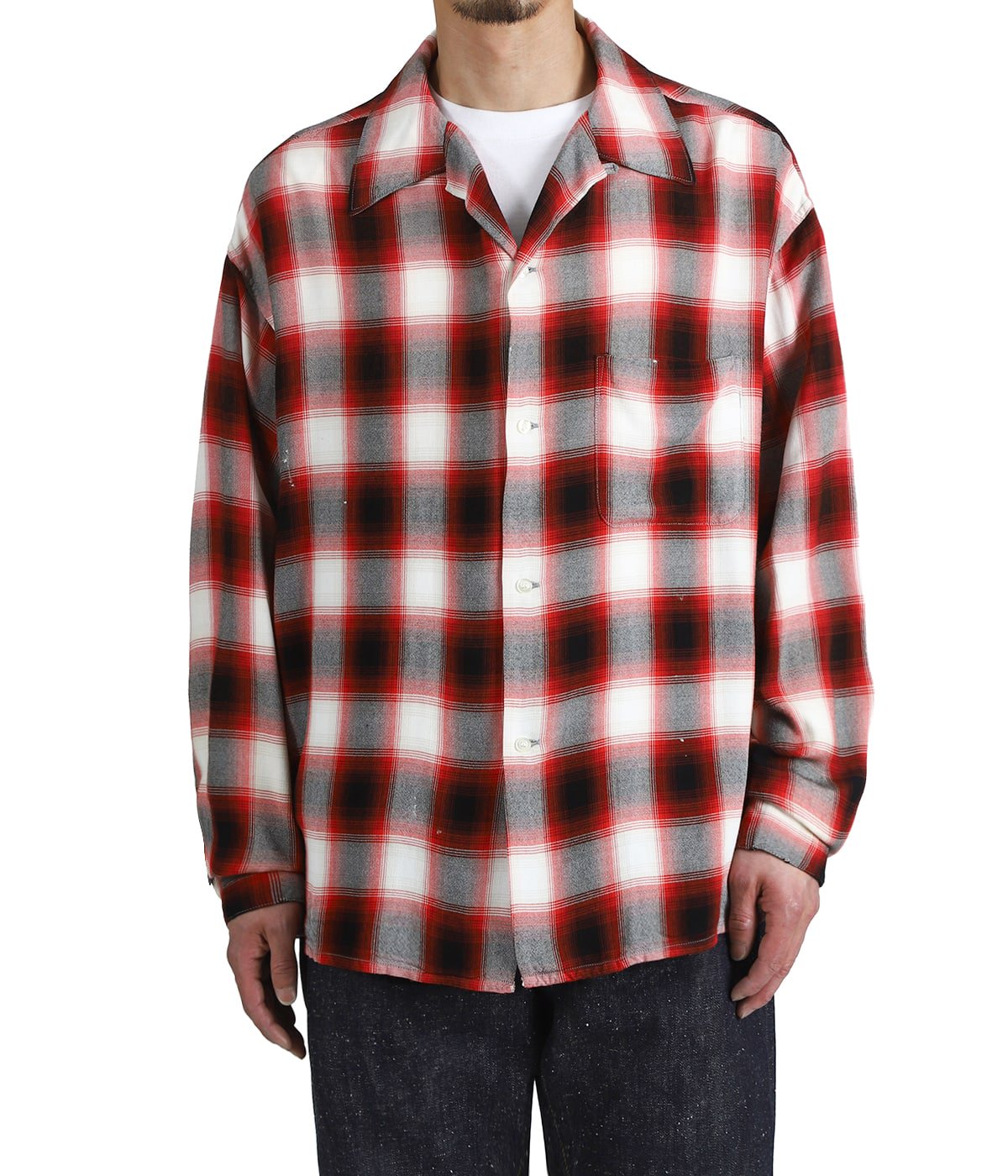 RAYON SHIRT/CHECK | SAINT Mxxxxxx(セント マイケル) / トップス 長袖
