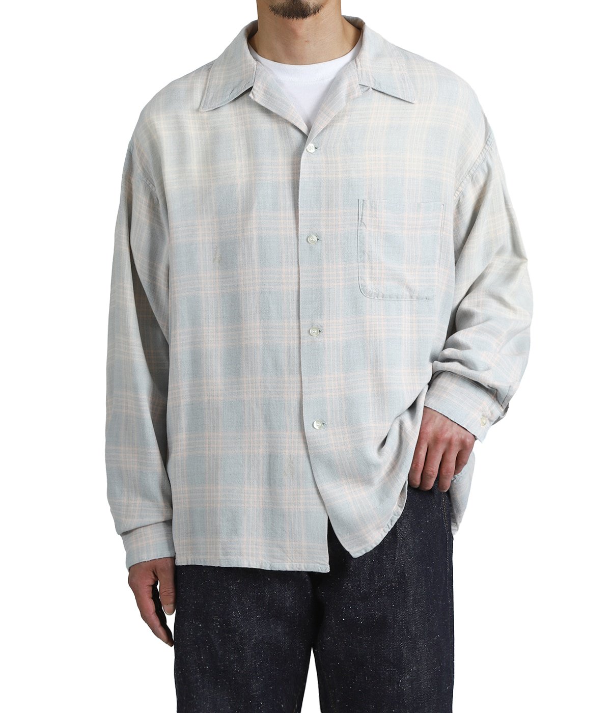 RAYON SHIRT/CHECK | SAINT Mxxxxxx(セント マイケル) / トップス 長袖