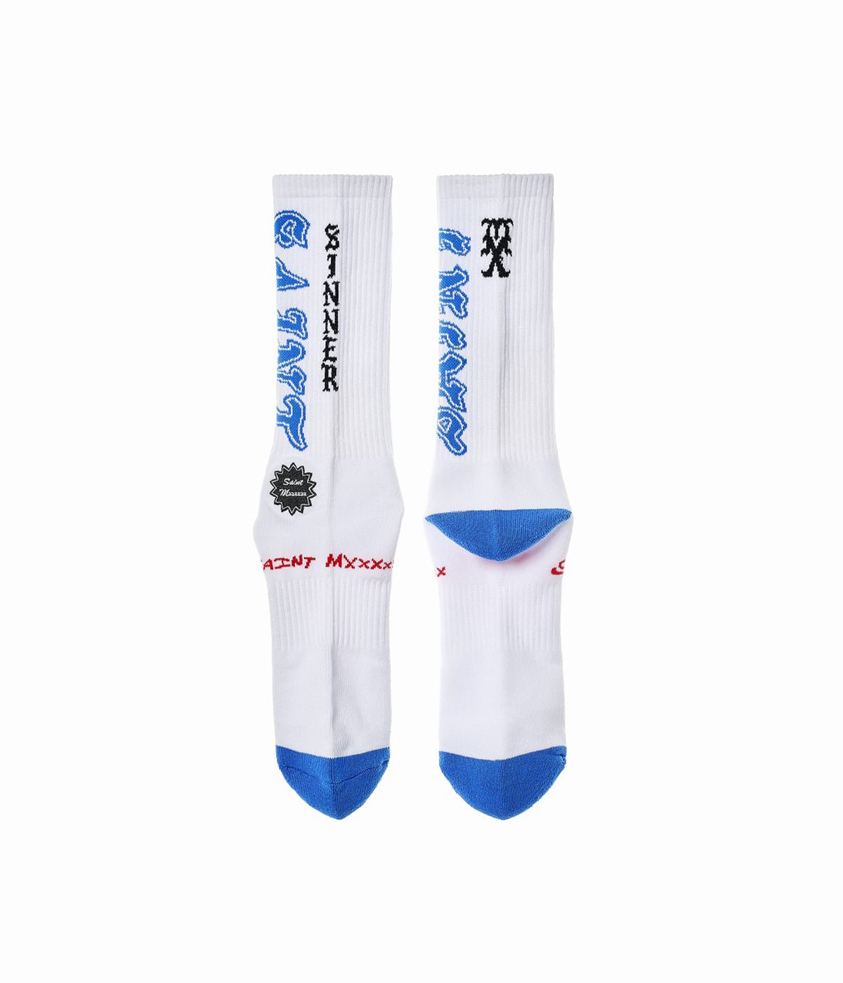 セントマイケル　ソックスホワイト SOCKS/SAINT | SAINT Mxxxxxx(セント マイケル) / ファッション雑貨
