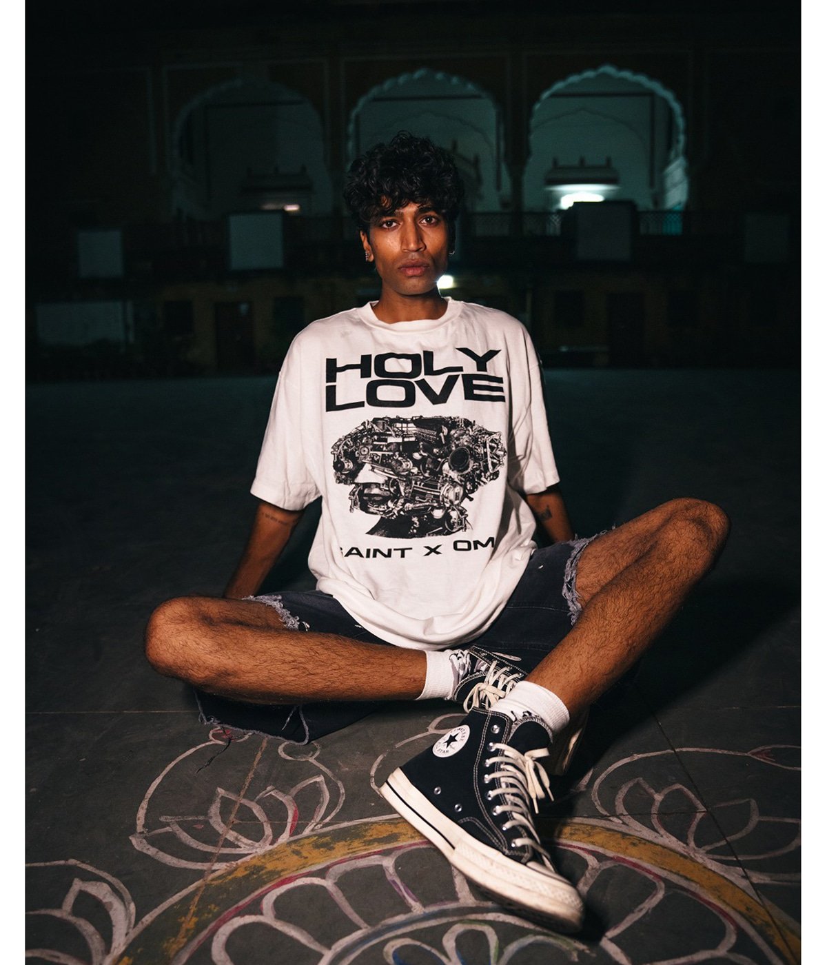 ハグオーワー クロス＆クロス　PLANTY HOLLYWOOD Tシャツ ハグオーワー クロス＆クロス PLANTY HOLLYWOOD Tシャツ ハグ オー