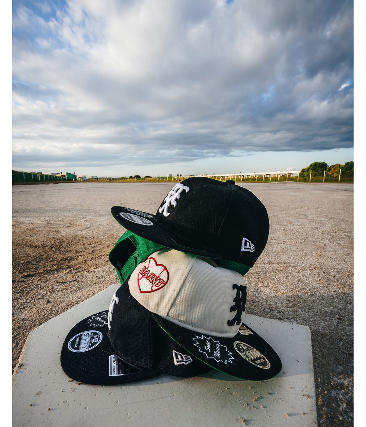 ●セントマイケル×ニューエラ●キャップ NEWERA CELEBRITY SAINT Mxxxxxx セントマイケル】NE_CAP / CELEBRITY / BLACK 公式通販