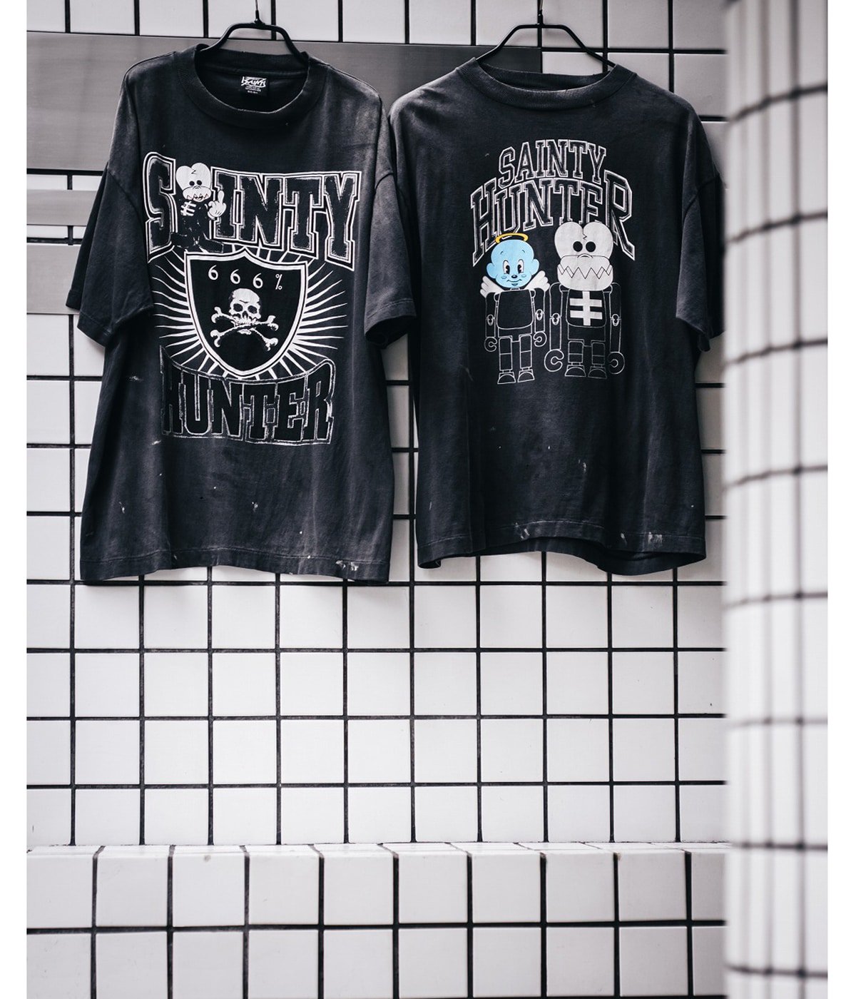 BH_SS TEE/SKULL-K&BABY-M | SAINT Mxxxxxx(セント マイケル