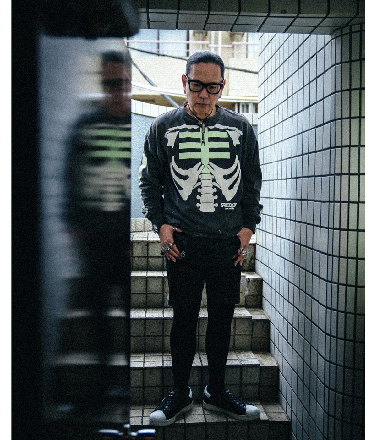 【SAINTMICHAEL】BH_LS TEE/ BONE／新品未使用／送料込 BH_LS T-SHIRT/BONE | SAINT Mxxxxxx(セント マイケル) / トップス