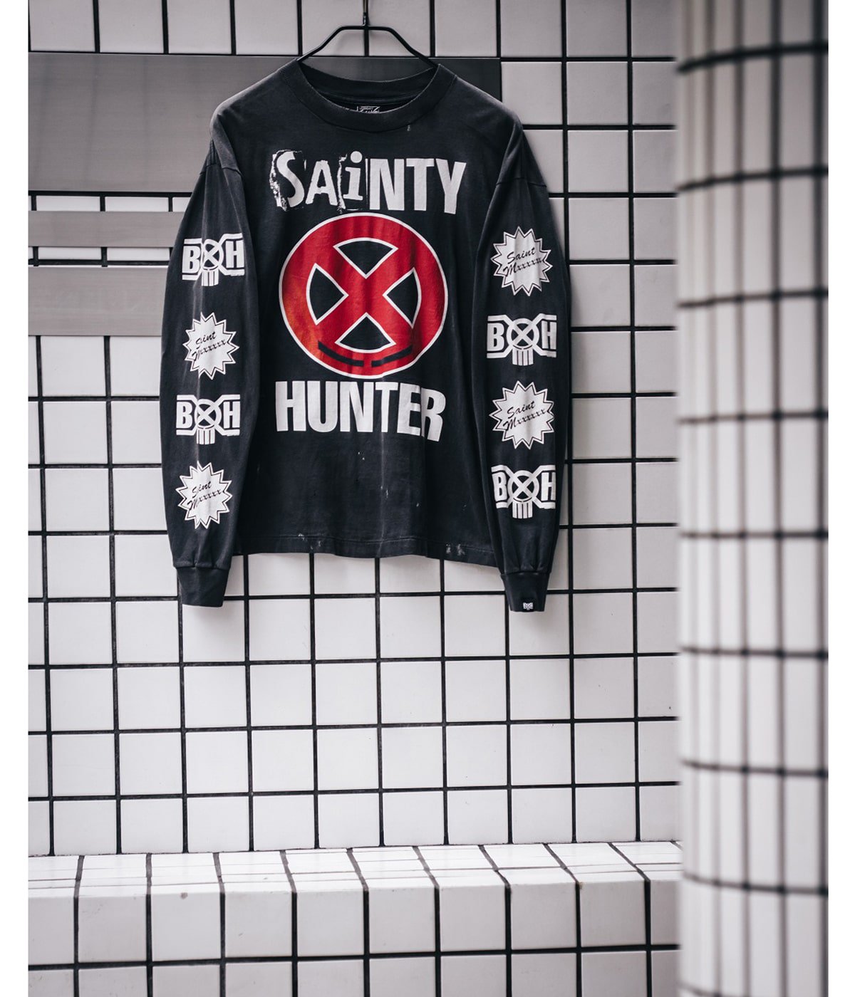 BH_LS T-SHIRT/SAINTY HUNTER | SAINT Mxxxxxx(セント マイケル