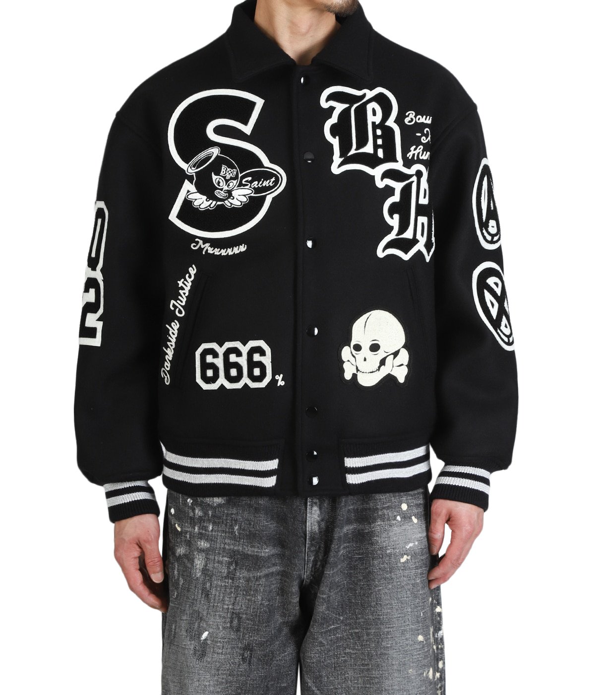 BH_VARSITY JKT/SNT HUNTER | SAINT Mxxxxxx(セント マイケル