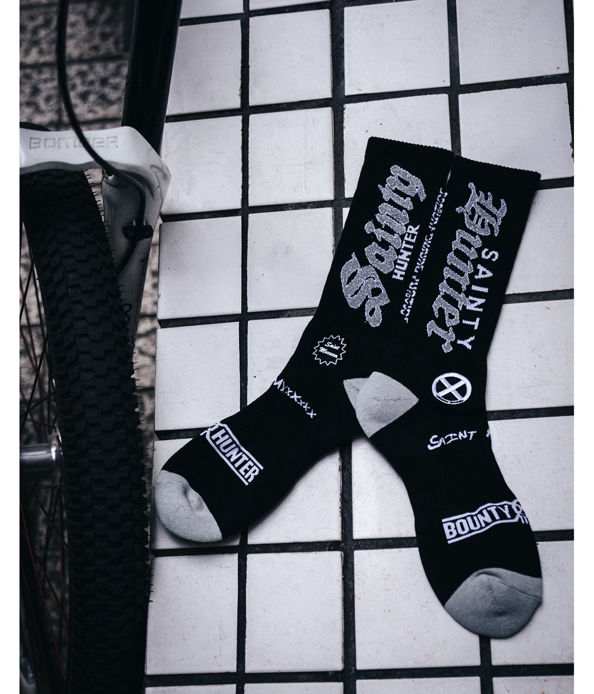 セントマイケル　SAINT Mxxxxxx 靴下　4組セット BH_SOCKS/SAINTY HUNTER | SAINT Mxxxxxx(セント マイケル